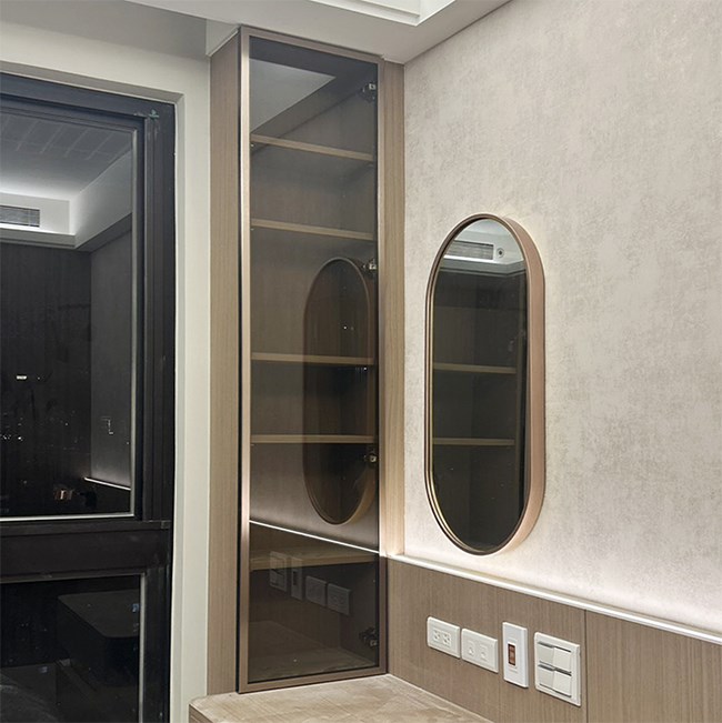 質感鋁框櫥櫃門WL264