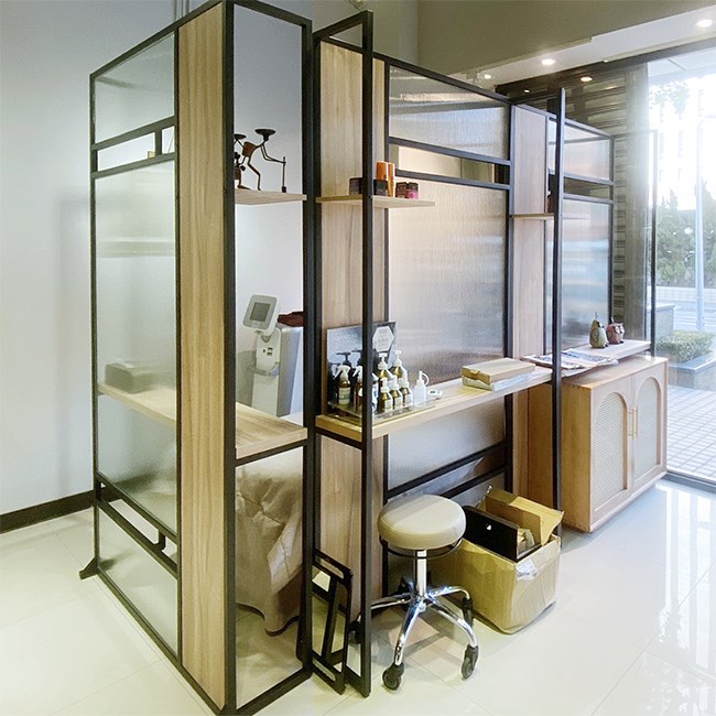 複合式ㄇ型陳列屏風架