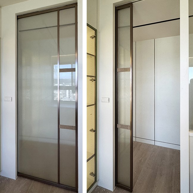 隱藏式鋁框拉門WL375