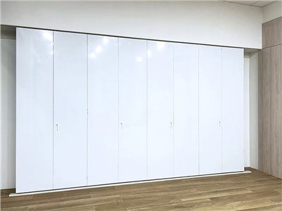 磁吸白板摺疊門WL339