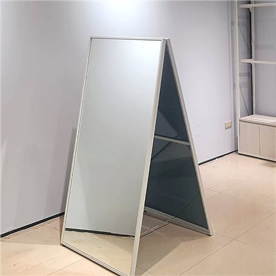 極簡倒V細框雙面鏡