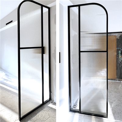 黑框圓弧造型屏風WL374